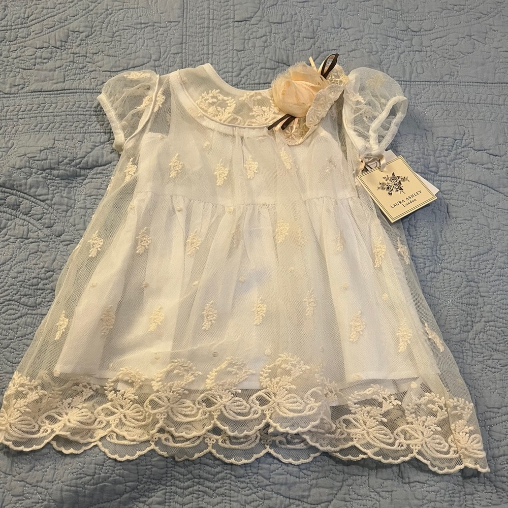 NWT Laura Ashley Lace Dress